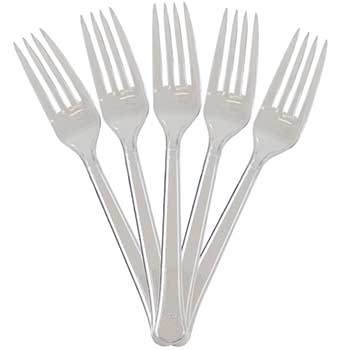 Plastic Forks 48ct - All Brands