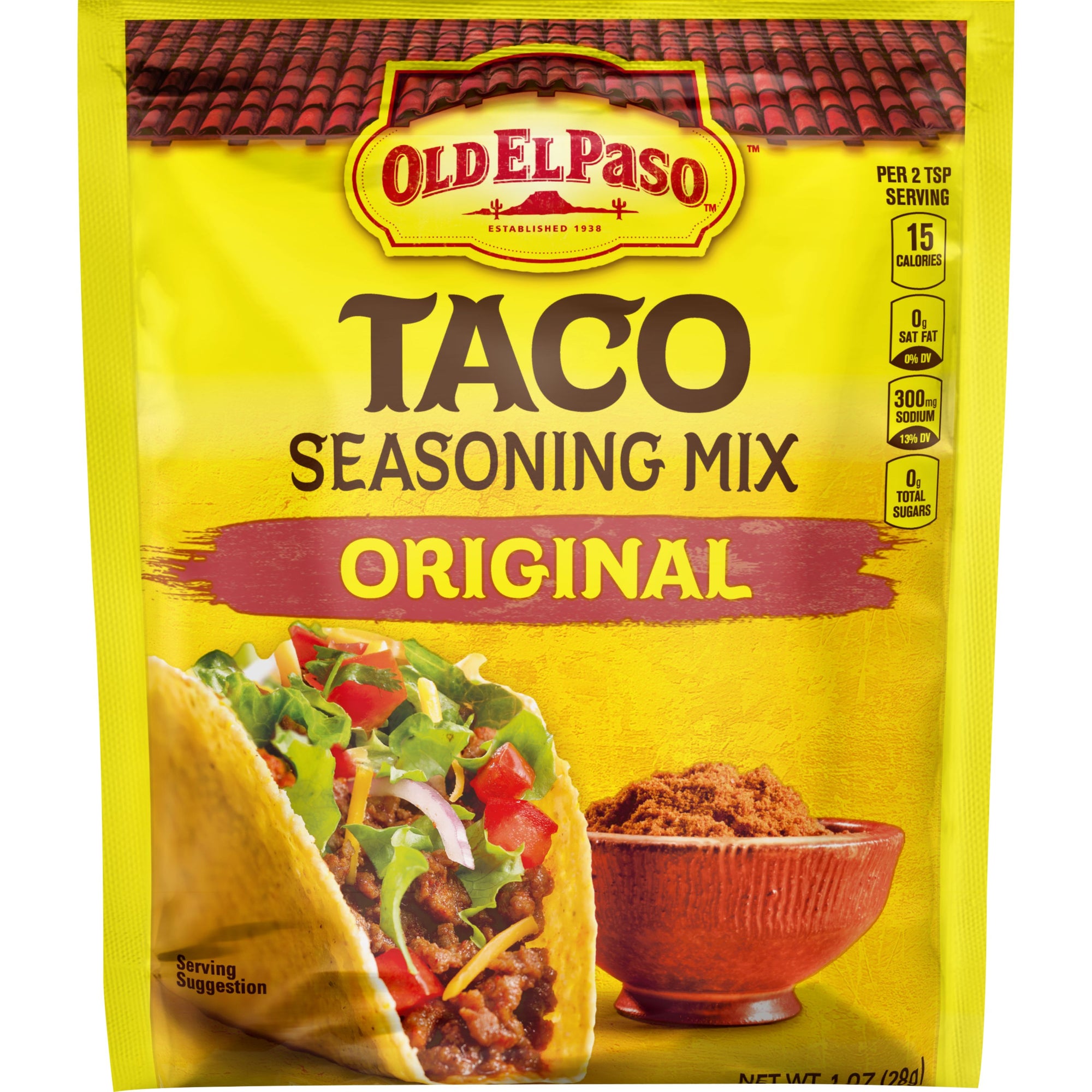 Old El Paso Taco Seasoning Mix Original 1 oz.