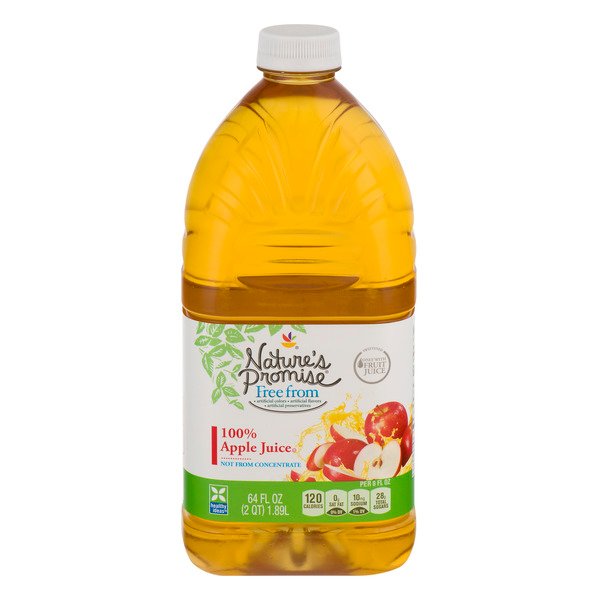 Apple Juice - Not From Concentrate - 64 oz - All Brands