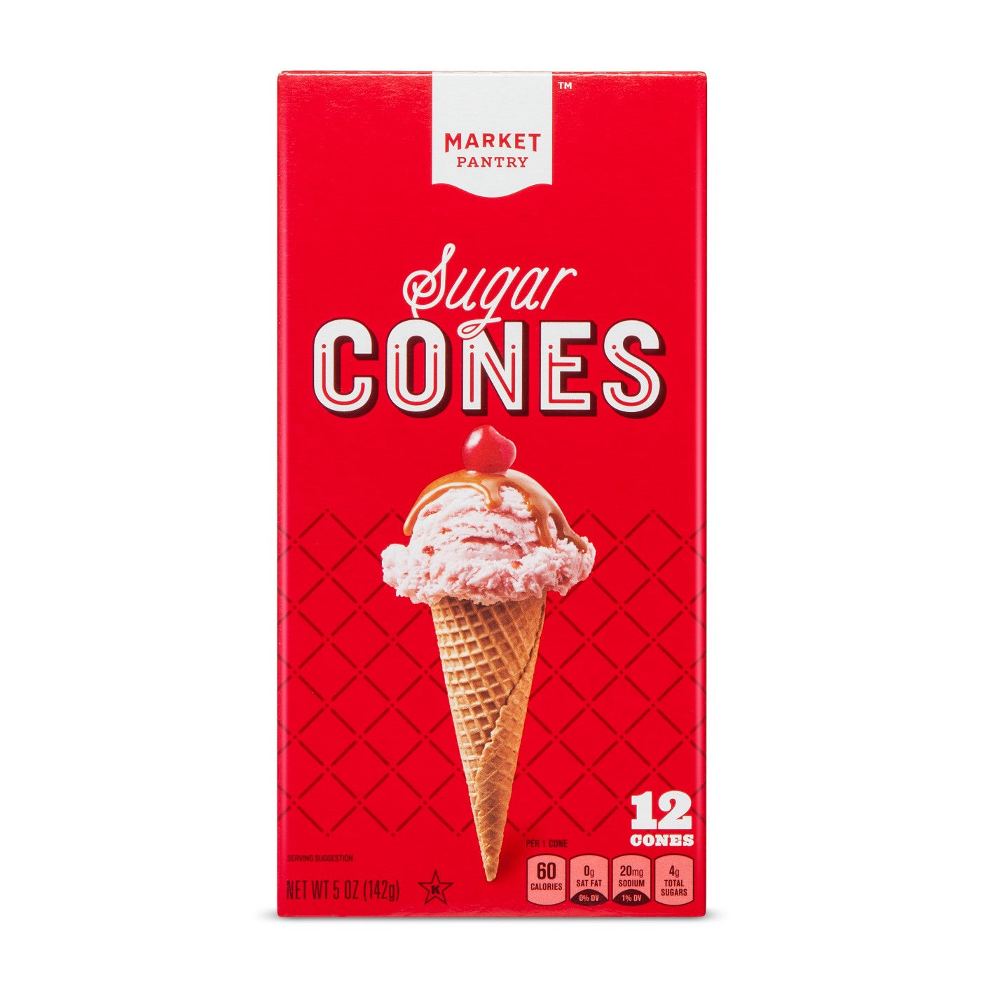 Sugar Cones - 12/pk
