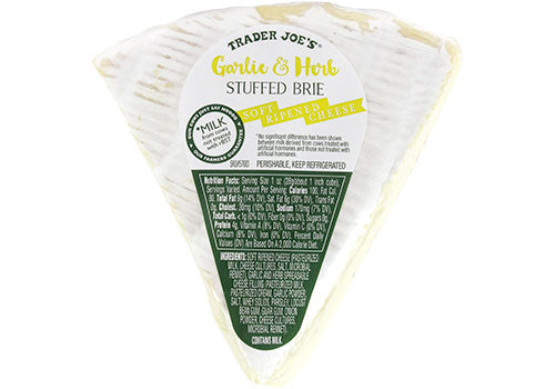 TJ Garlic & Herb Stuffed Brie