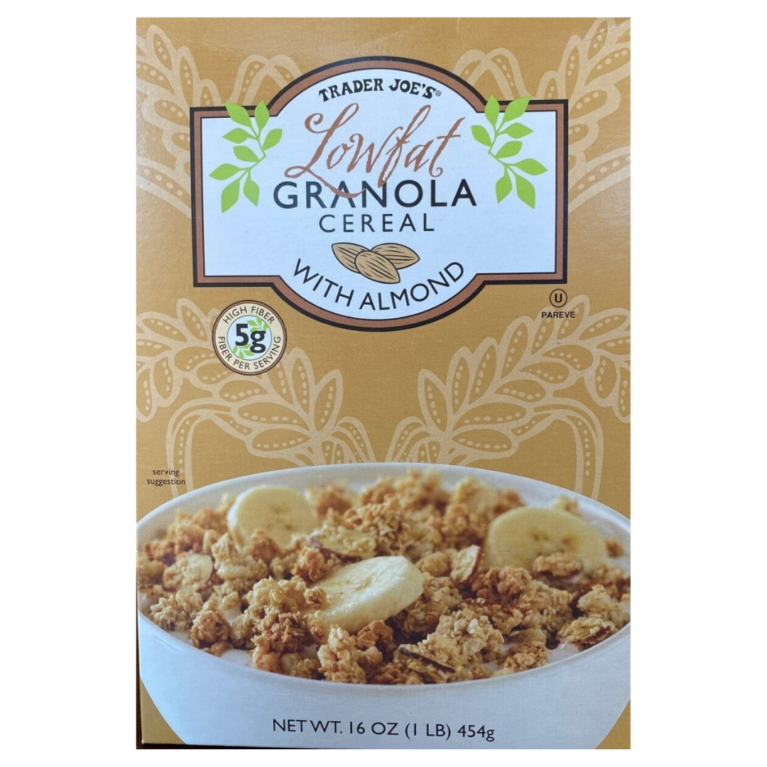 TJ Lowfat Granola with Almond