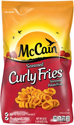 McCain Seasoned Curly Fries 26 oz