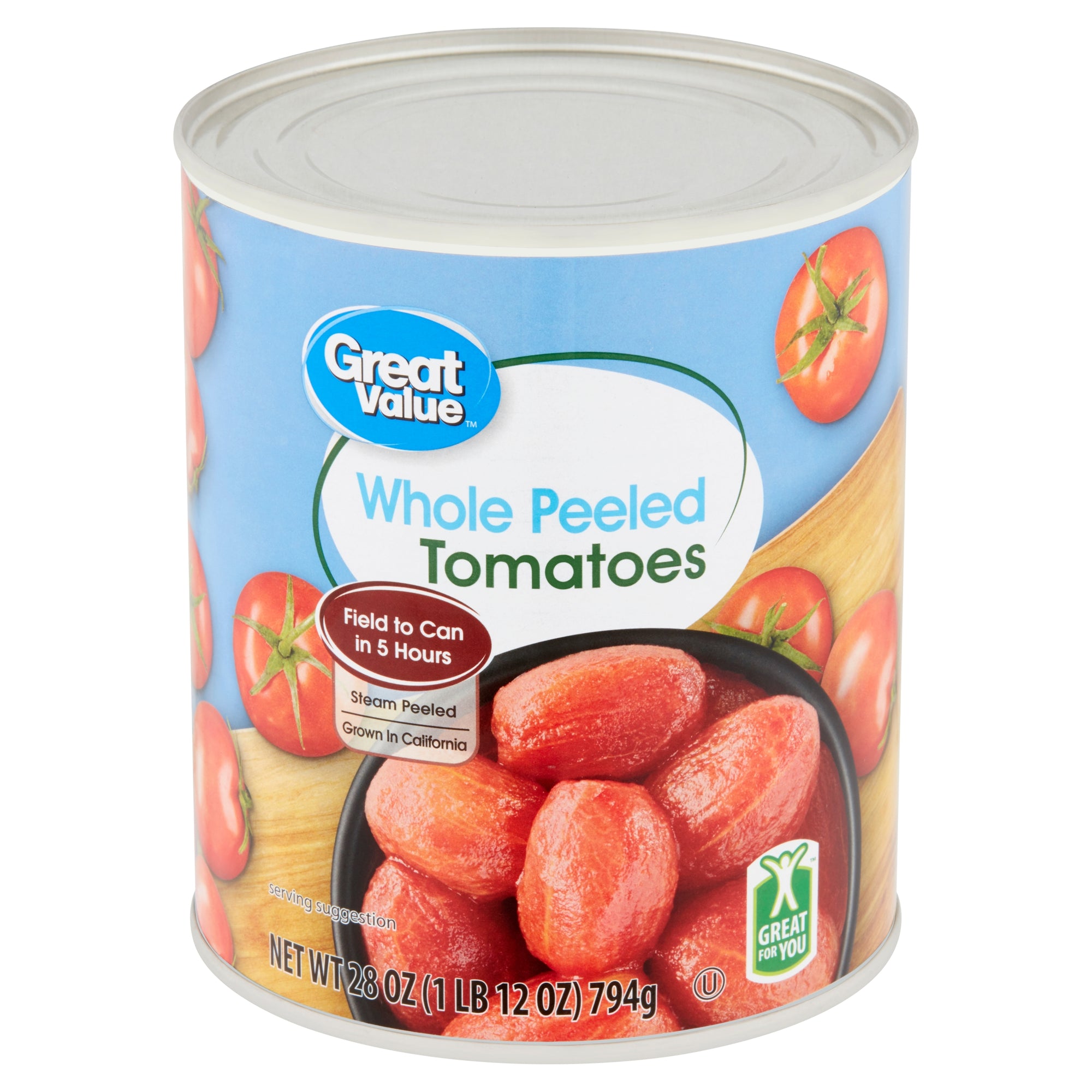 Whole Peeled Tomatoes 28 oz - All Brands