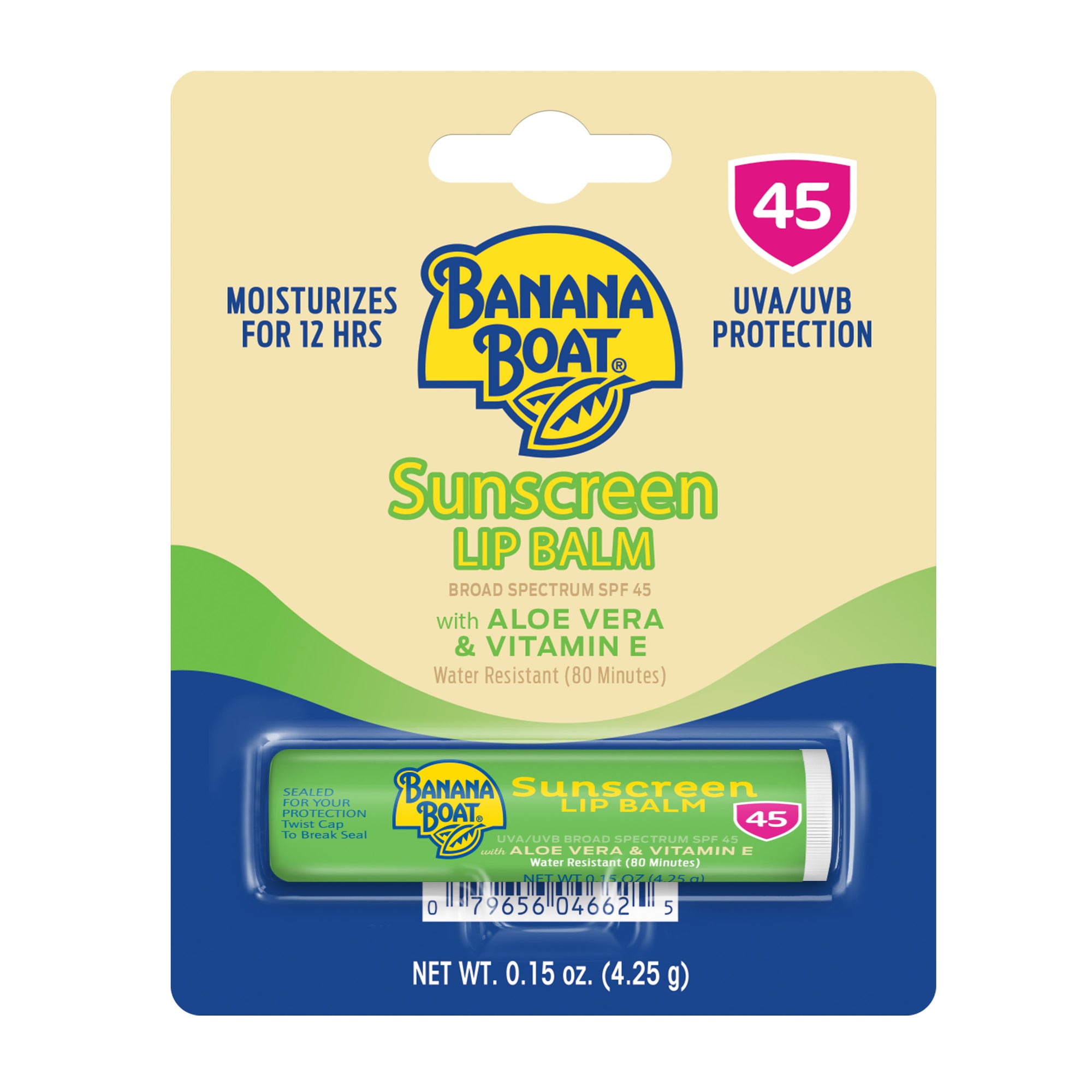 Banana Boat Sunscreen Lip Balm .15 oz