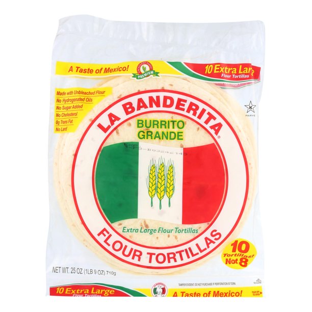 La Banderita 8" Flour Tortilla - 12/pk