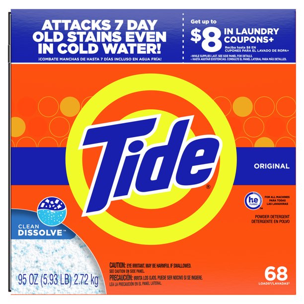 Tide Powder Detergent 95 oz