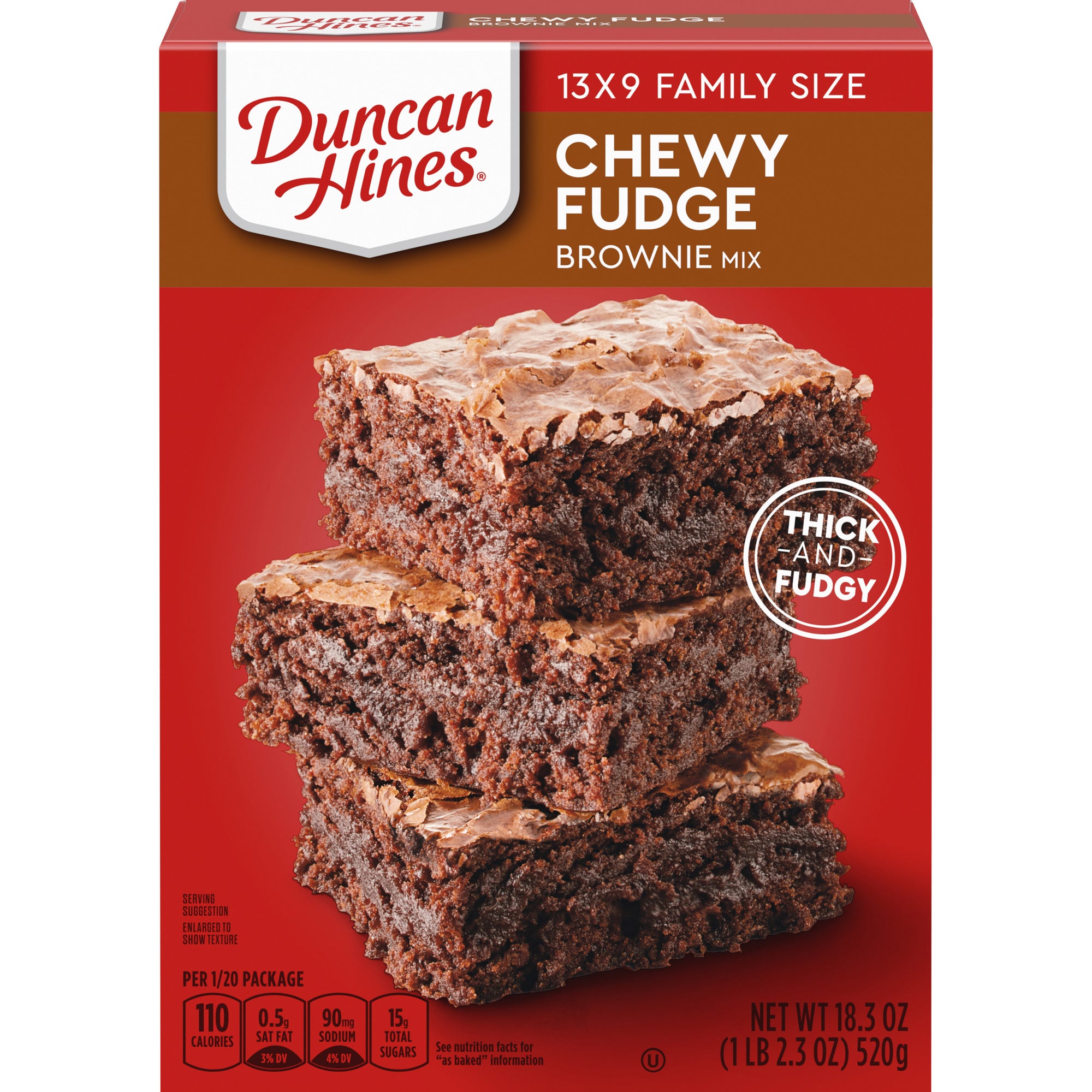 Duncan Hines Brownie Mix 18.3 oz