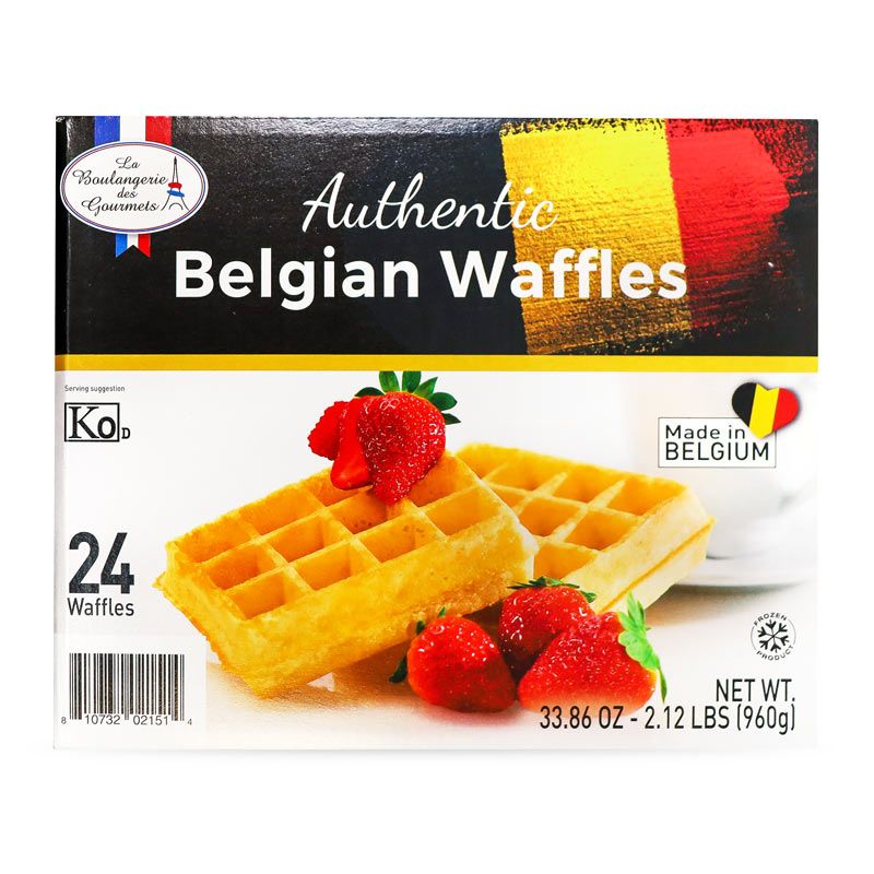 La Boulangerie des Gourmets Belgian Waffles 12 pk