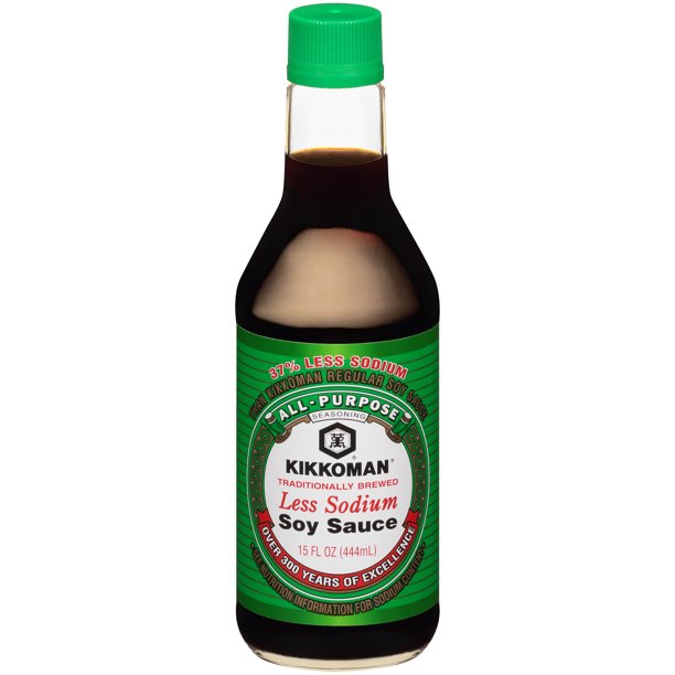 Soy Sauce Lite/Less Sodium 15oz - Name Brands