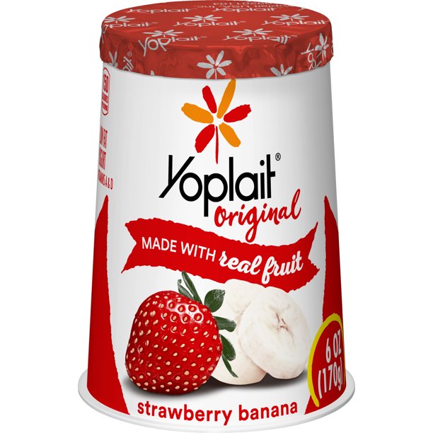 Yoplait Strawberry Banana Yogurt 6oz