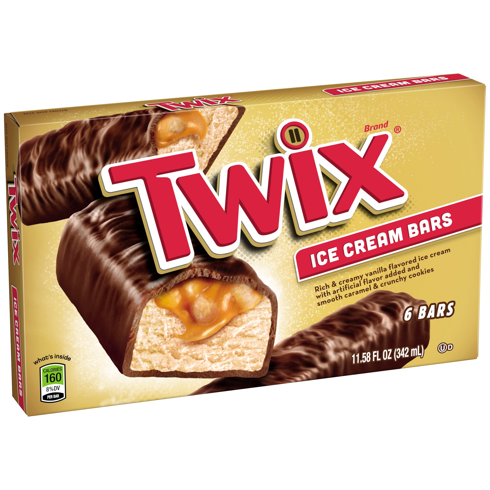 Twix Ice Cream Bars 6 ct