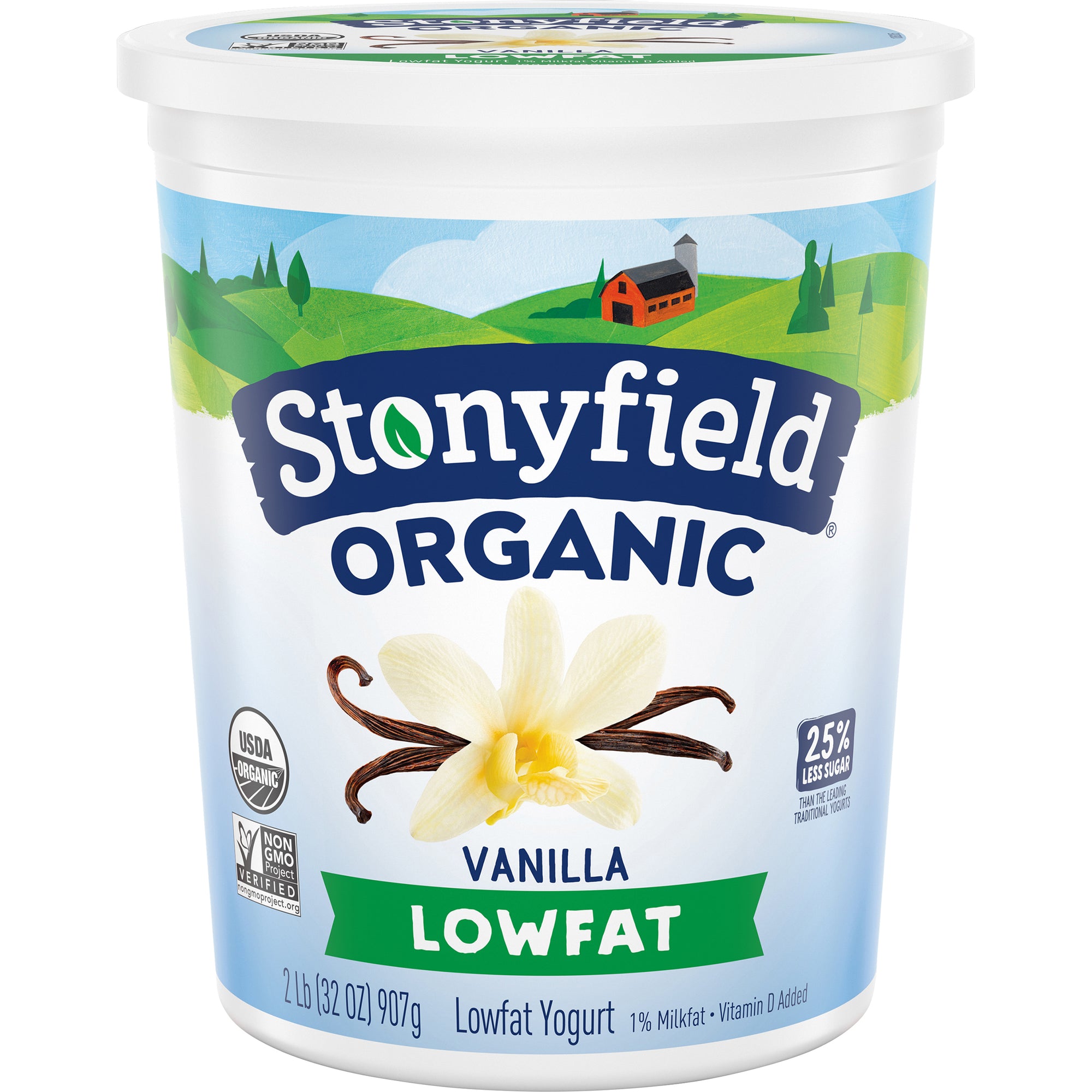 Stonyfield Organic Vanilla Yogurt 32oz