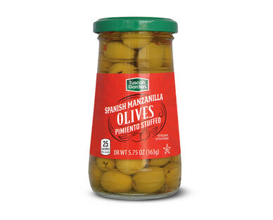 Tuscan Garden Spanish Manzanilla Olives 5.75 oz