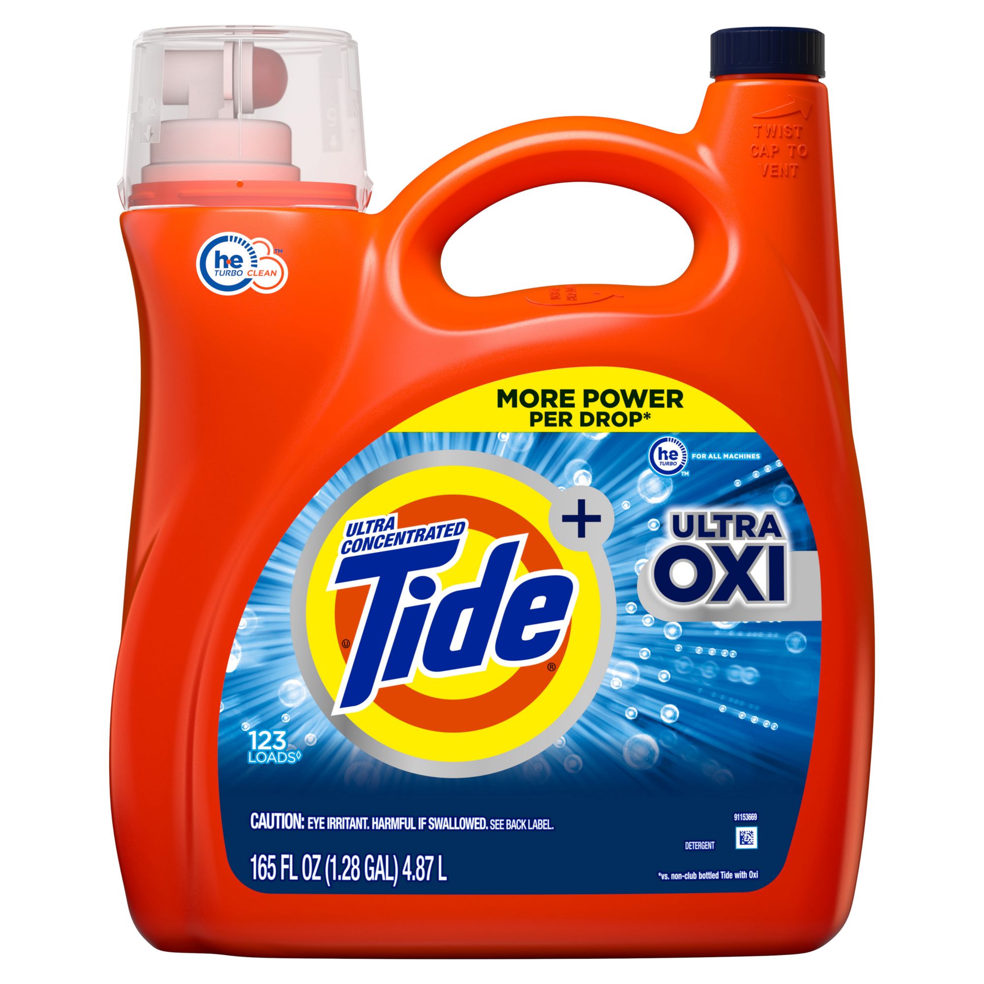 Tide Ultra Oxy Laundry Detergent 165oz