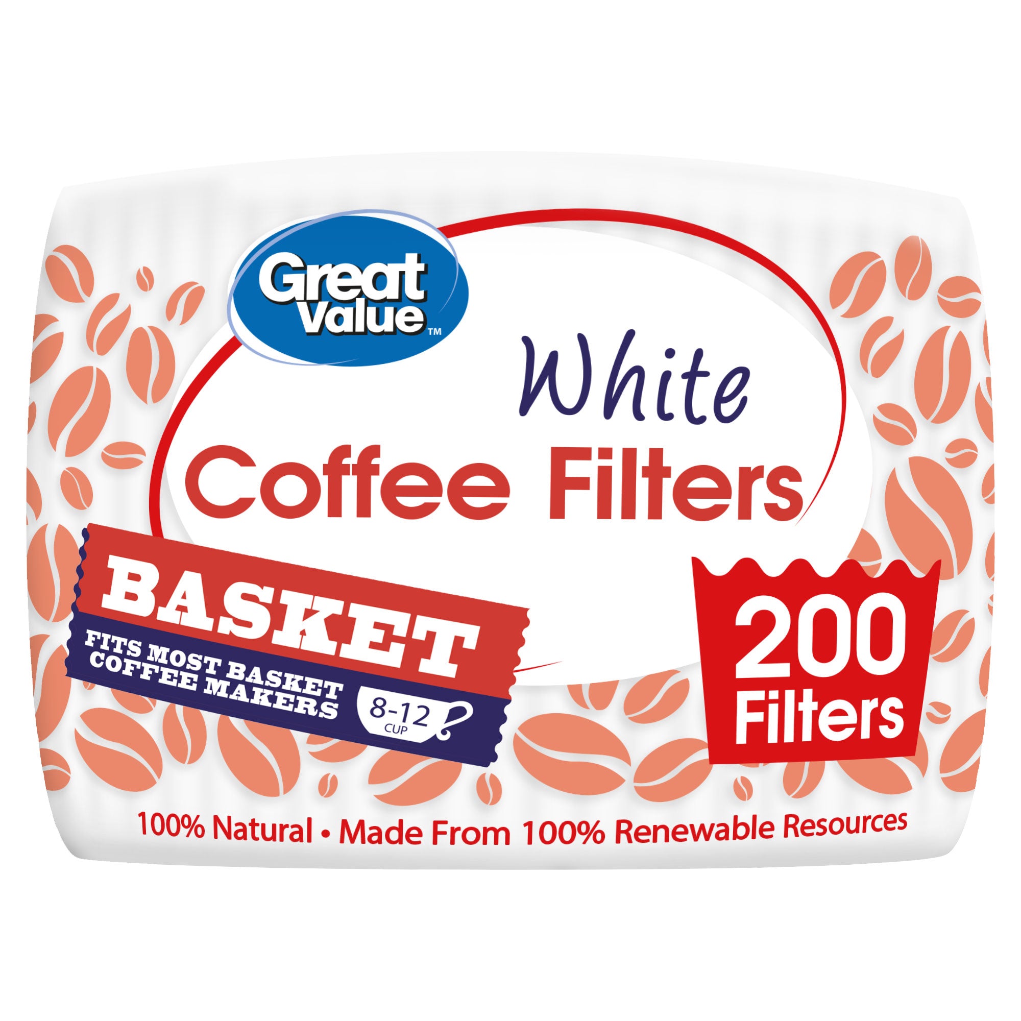 GV Basket Coffee Filters - 200/pk