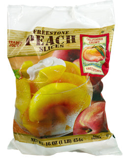 TJ Frozen Peach Slices 16 oz