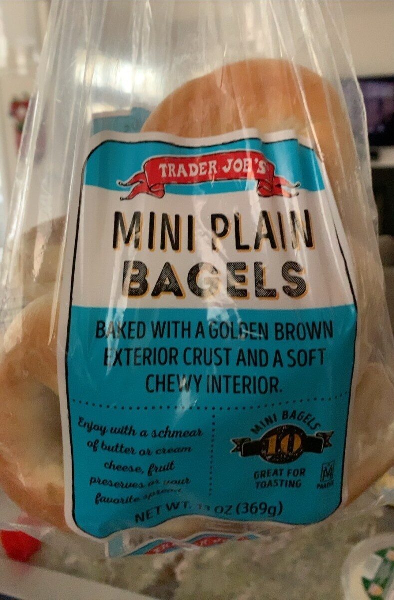 TJ Mini Plain Bagels