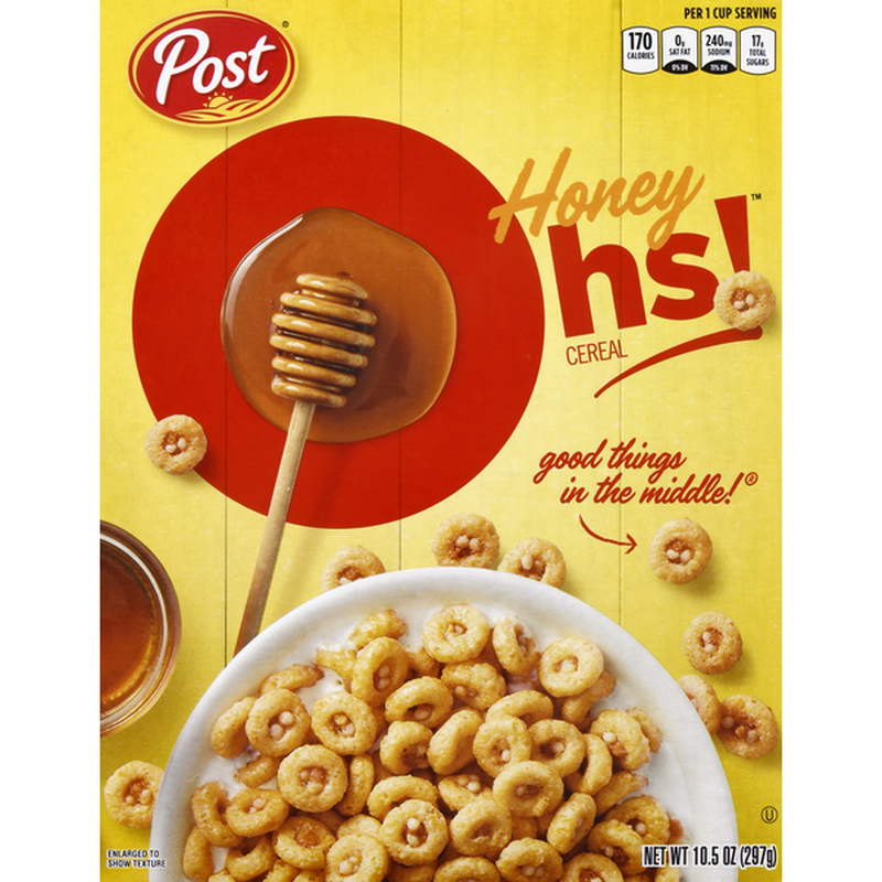 Ohs Honey Cereal 10.5 oz