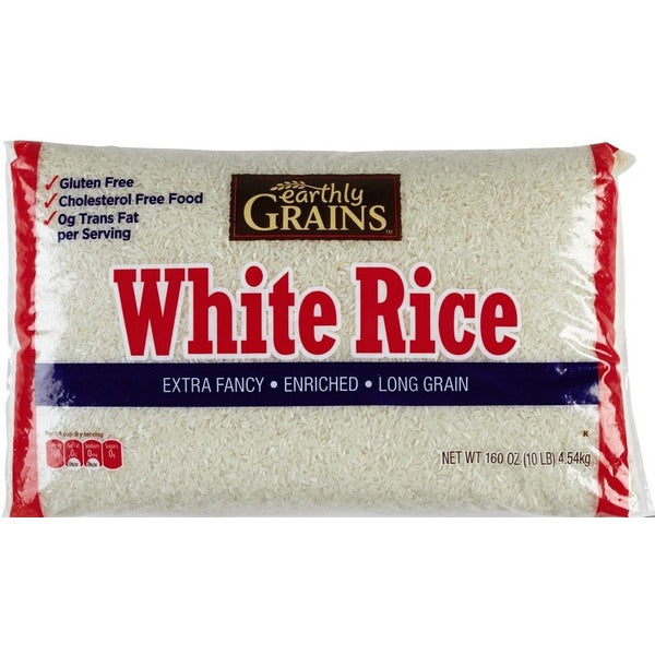 Earthly Grains White Rice 3 lbs