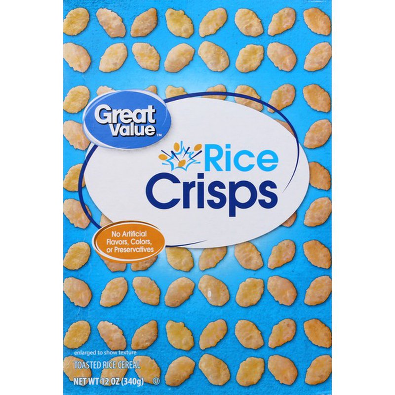 Rice Crisp Cereal 12oz - Store Brand