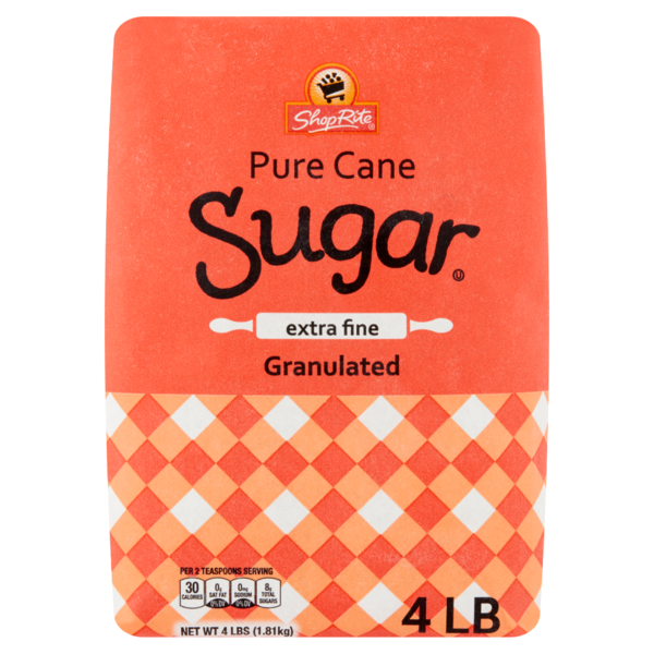 Granulated Sugar 4 lb - Store Brands