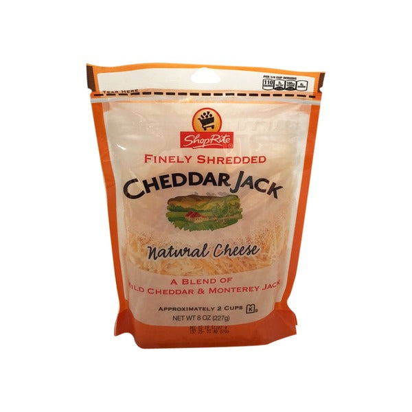 SR Finely Shredded Cheddar Jack 8 oz