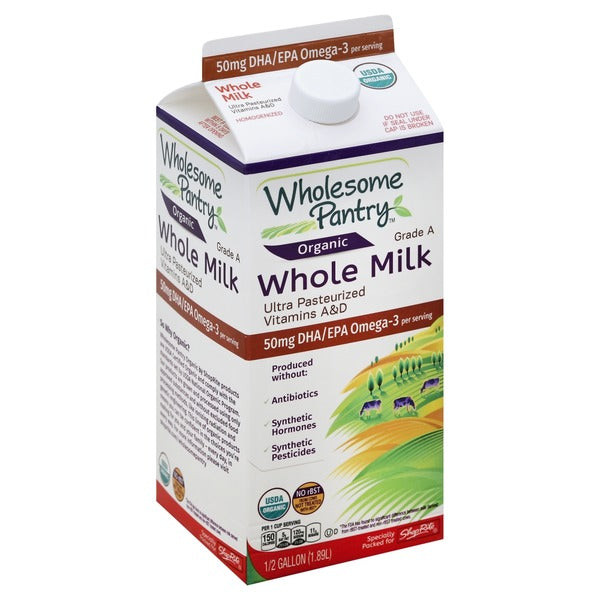 Milk Whole Organic - 64 oz - All Brands