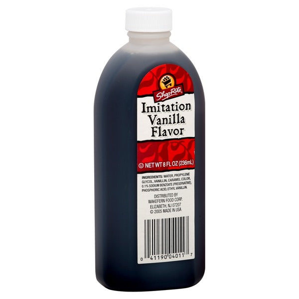 Vanilla Extract - Imitation - 8 oz  - All Brands