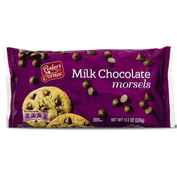 Milk Chocolate Chips/Morsels - 11-12oz - All Brands