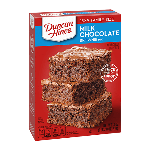 Duncan Hines Milk Chocolate Brownie Mix