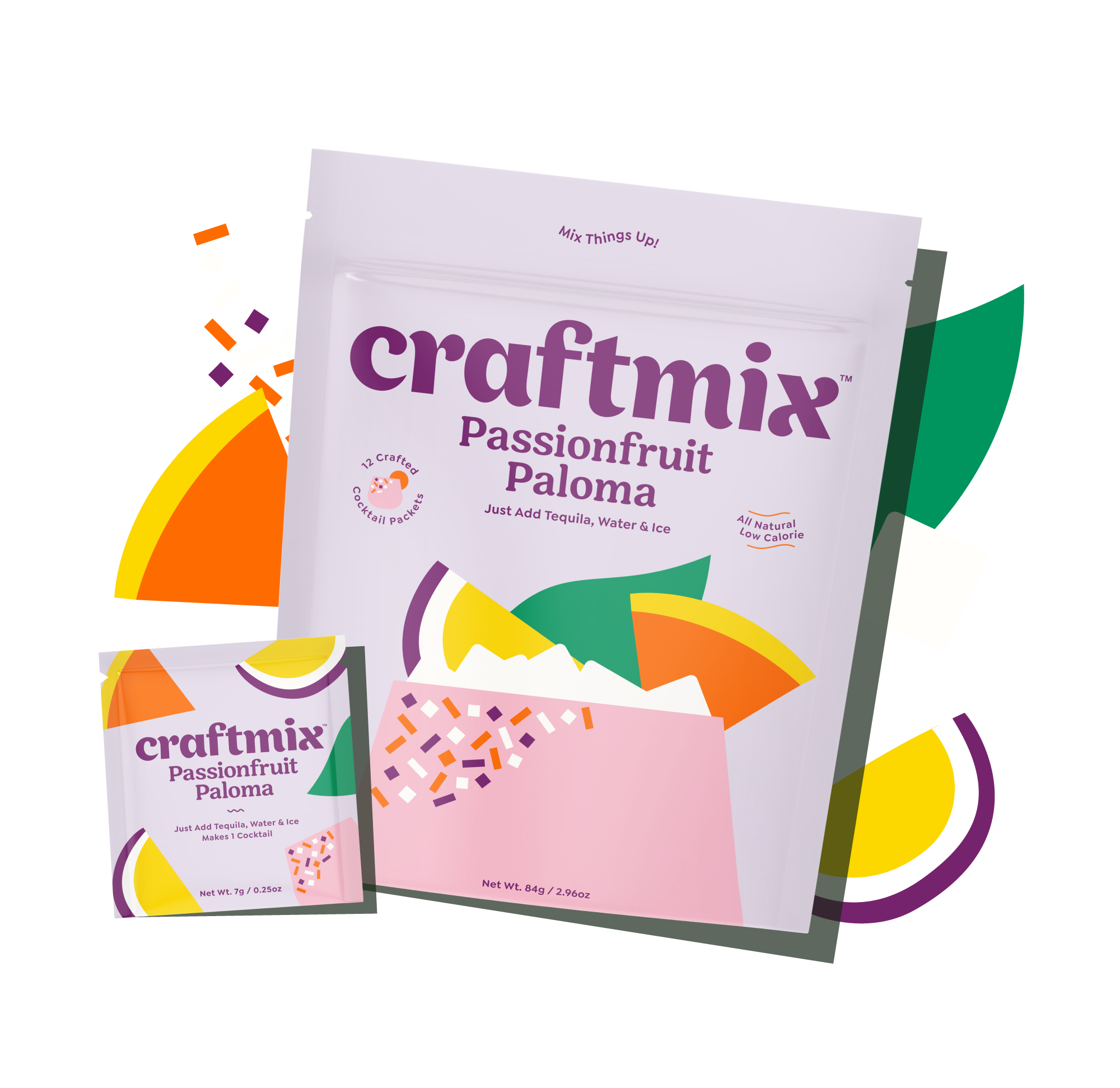 Craftmix Passionfruit Paloma Drink Mix Packet