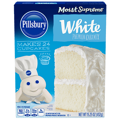 Pillsbury Cake Mix-White 15.25 oz