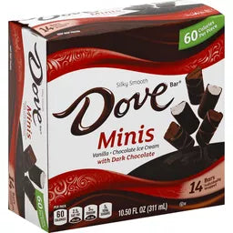 Dove Mini Ice Cream Bars 14 ct