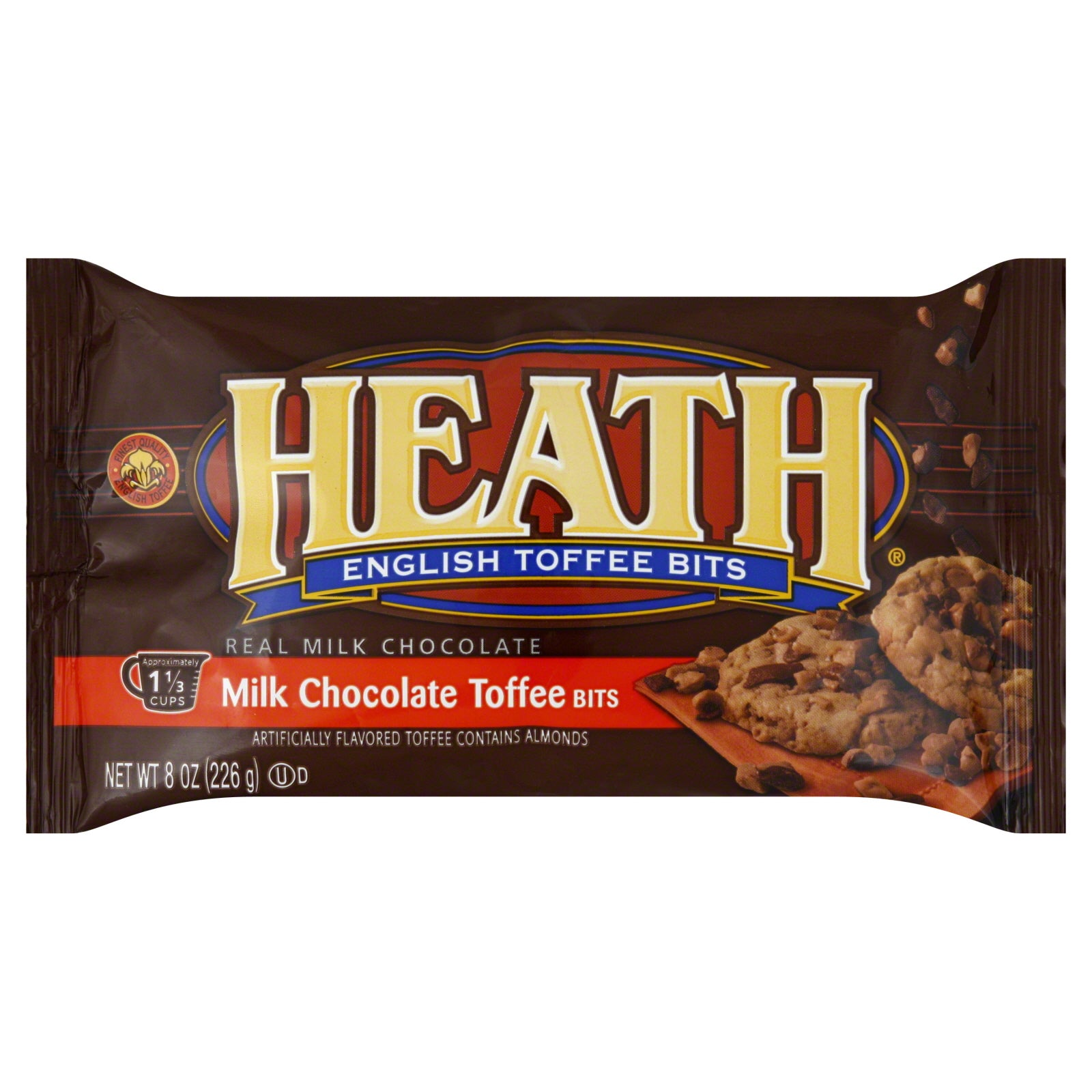 Heath Milk Chocolate English Toffee Bits 8 oz