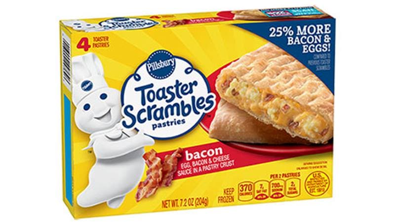 Pillsbury Toaster Scrambles Bacon 7.2 oz