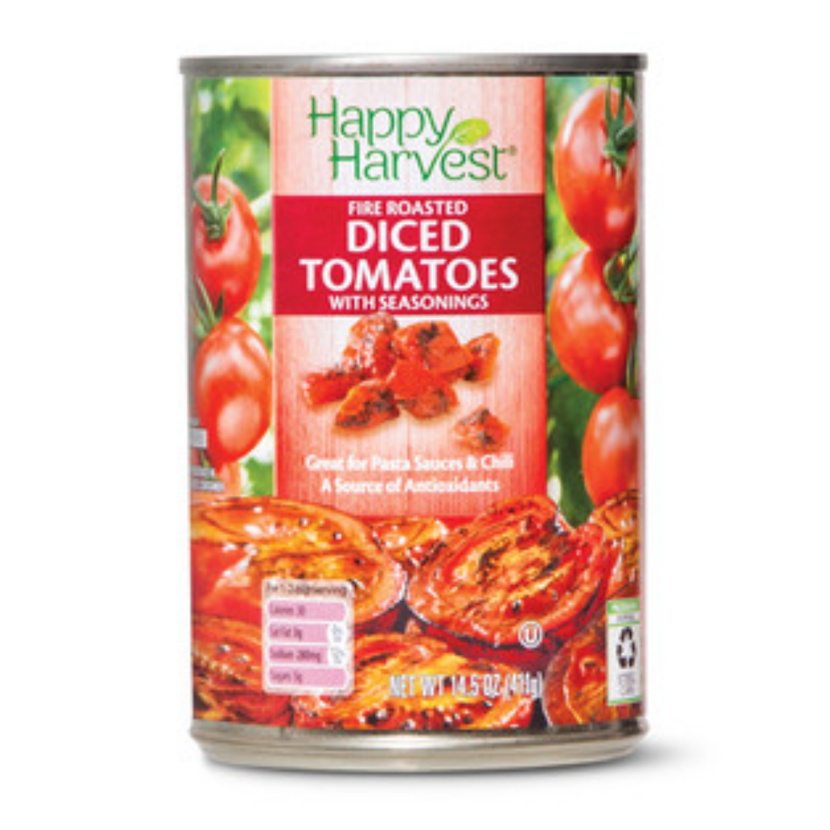 Diced Tomatoes - Fire Roasted 14.5 oz - All Brands