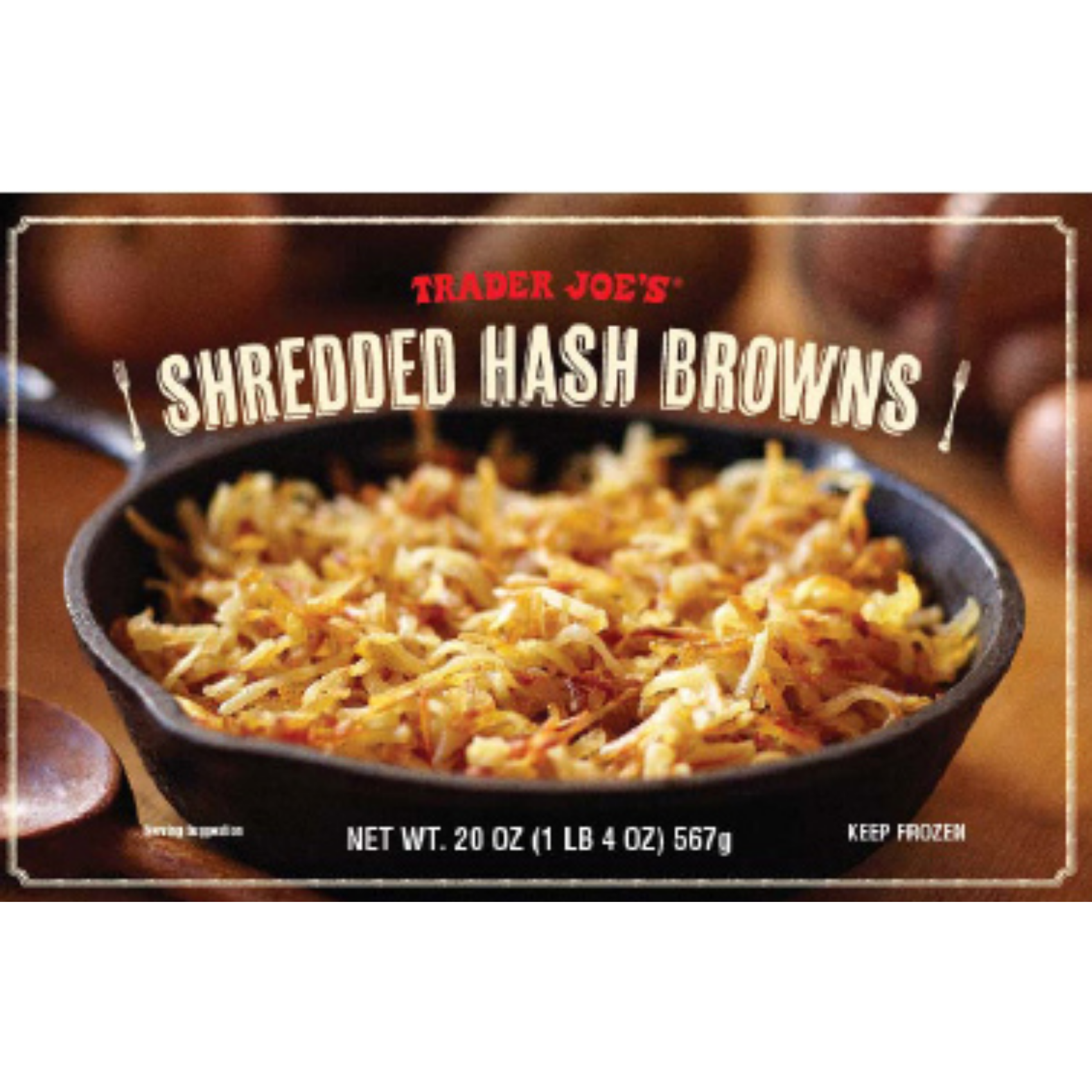 TJ Shredded Hash Browns 20 oz